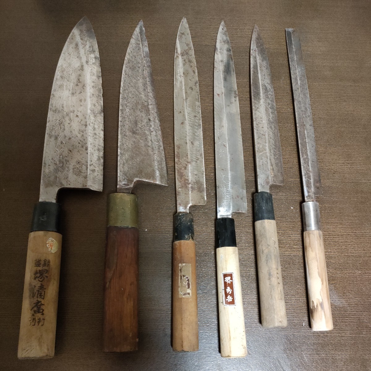 刺身包丁 柳刃包丁 いろいろ 中古品 現状品 中古（柳刃包丁｜包丁