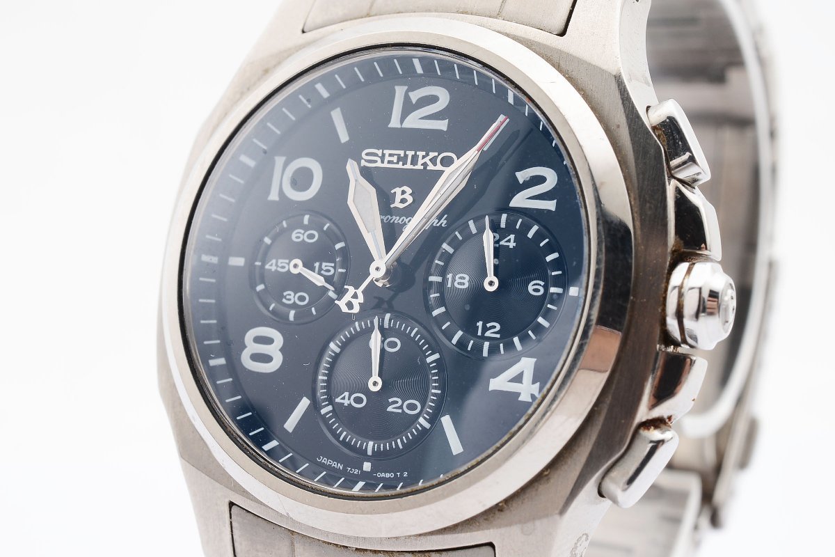 セイコー ブライツ クロノグラフ クォーツ 7J21-0AA0 メンズ 腕時計 SEIKO