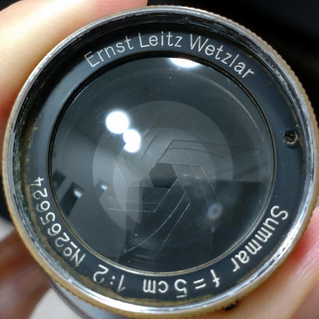 ライカ LEICA ズマール SUMMAR 5cm F2 L39 Lマウント 管理番号：2267