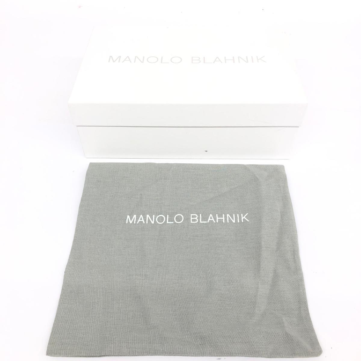 良好◆MANOLO BLAHNIK マノロブラニク パンプス 35◆ ブラック サテン リボン レディース 靴 シューズ shoes MANOLO パンプス BLAHNIK -靴 レディース の文字を