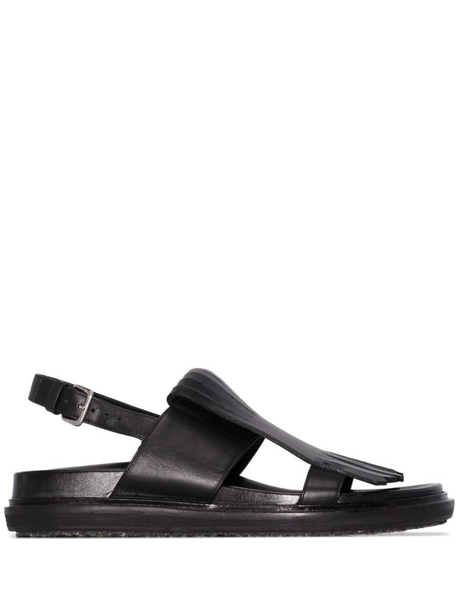 MARNI レザーサンダル カーフレザー サイズ36箱.袋付の通販
