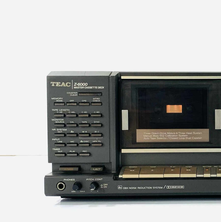 TEAC Z-6000 ステレオ カセットデッキ ティアック 電源OK ※状態説明