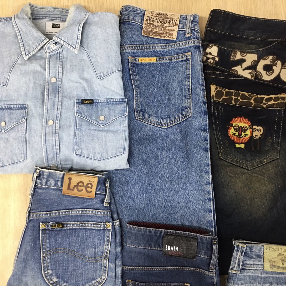 ○9-11 メンズ デニム まとめ売り 21点 セット ジーパン パンツ Levi
