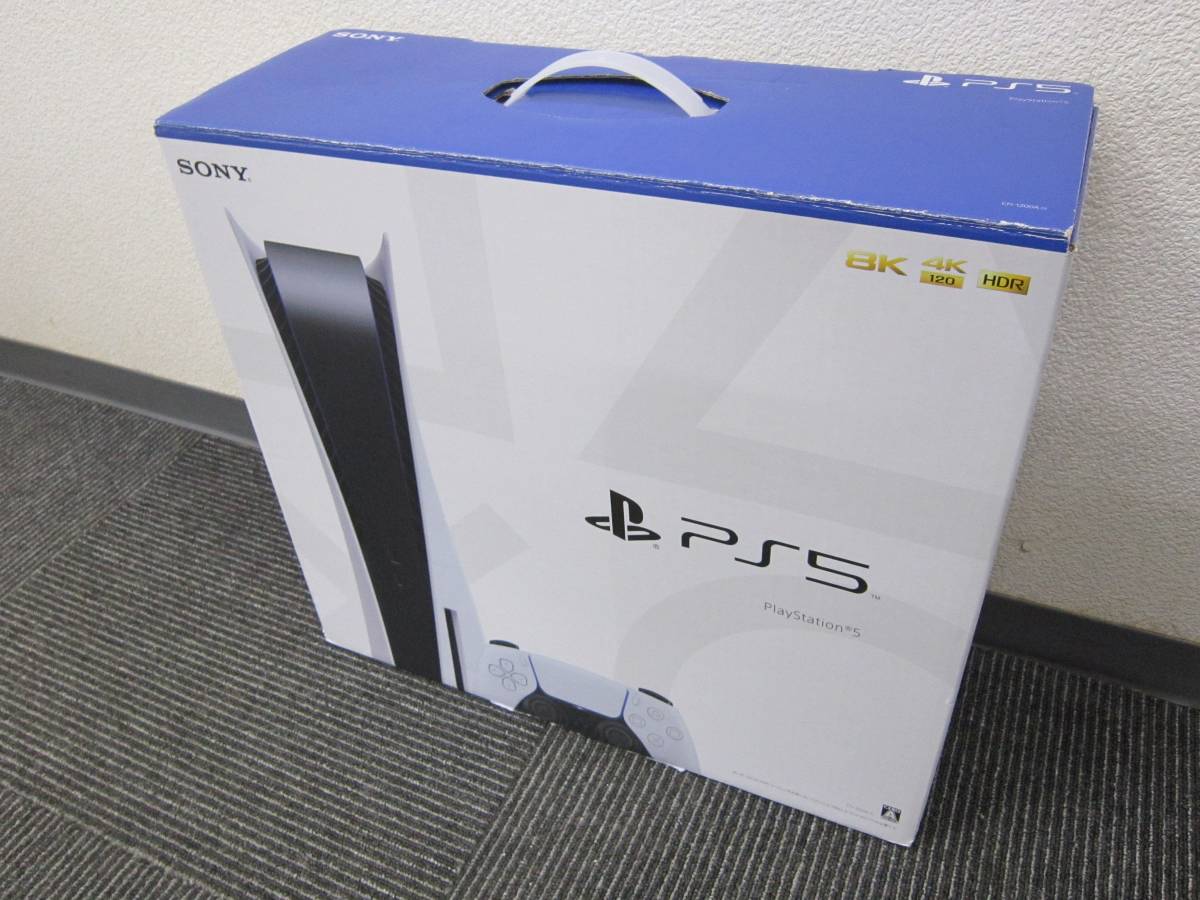  5192 SONY ソニー PS5 PlayStation5 CFI-1200A01 ディスクドライブ搭載モデル 箱付き(PS5本体)｜売買されたオークション情報、yahooの商品情報をアーカイブ公開 - オークファン PS5本体