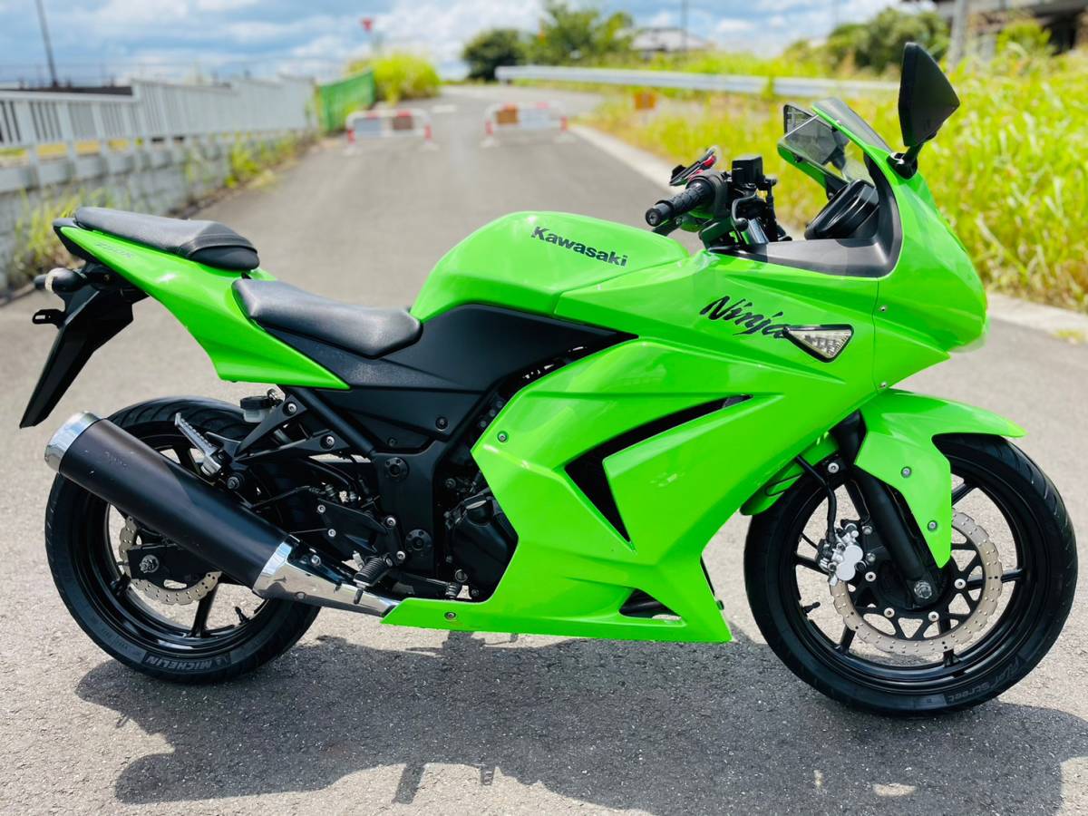 カワサキ ニンジャ 250R EX250K 緑 ** 簡易整備・オイル交換済 