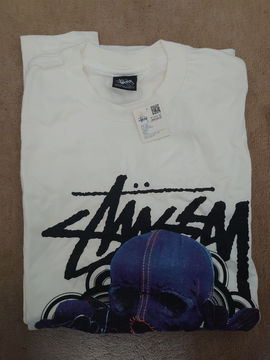新品 タグ付ステューシー stussy×LEVI'S 25th anniversary Tシャツ リーバイス　Lサイズ