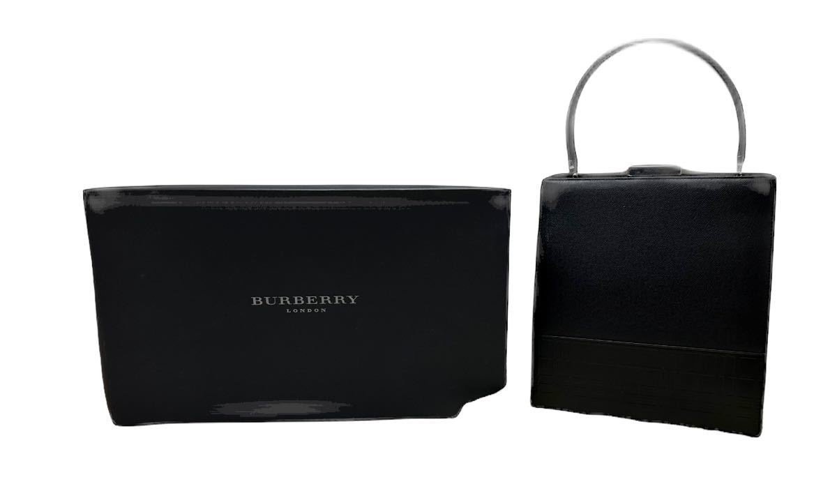 バーバリー/BURBERRY/レザー/ハンドバッグ/ブラック フ*ク様 BURBERRY