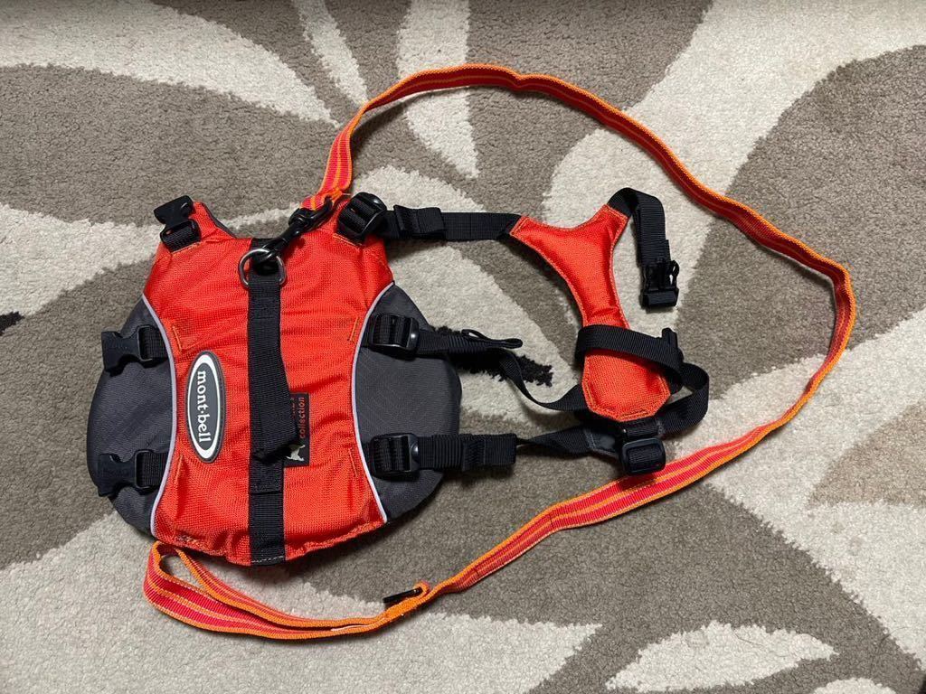 mont-bell 犬用ライフジャケット XS オレンジ⁄グレー モンベル mont