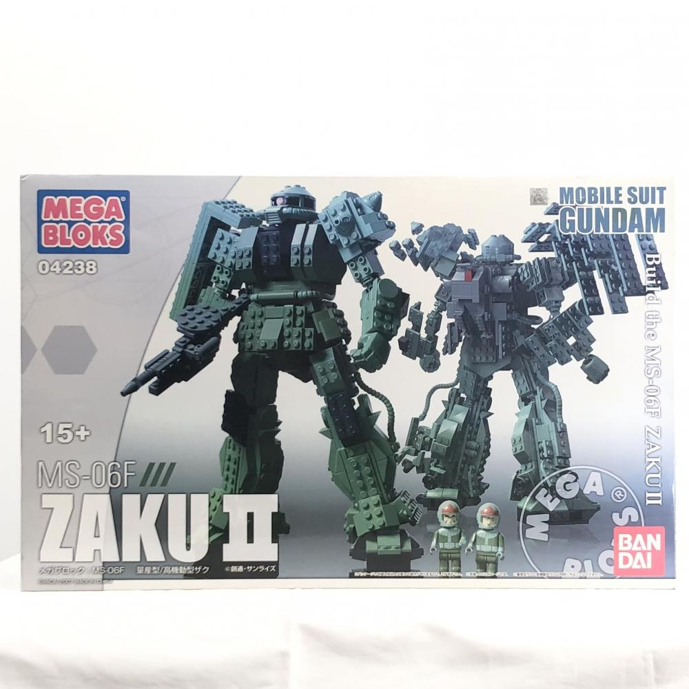 【中古】未開封 バンダイ 機動戦士ガンダム メガブロック MS-06F ザクII 量産型/高機動型ザク[240017535314]