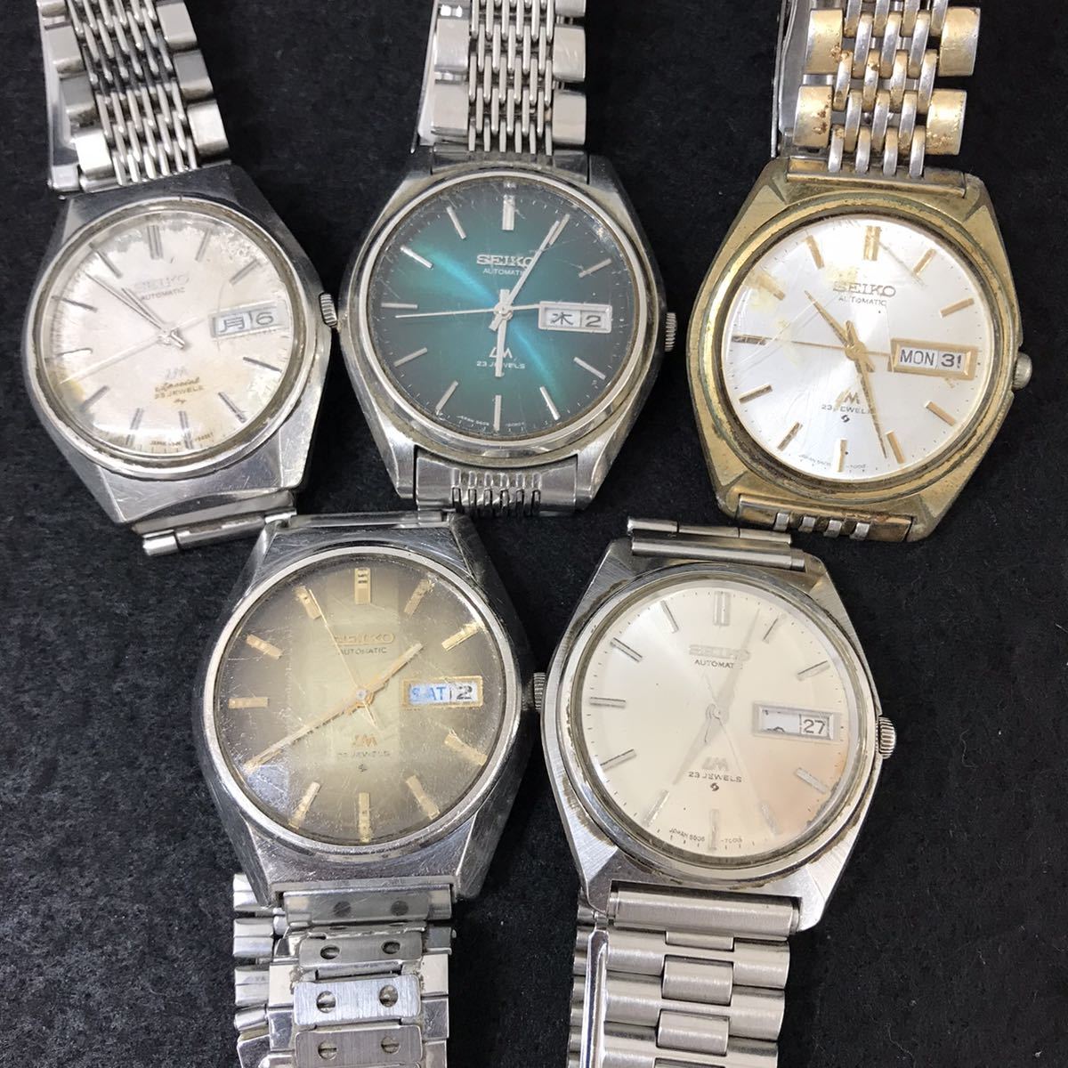 ☆62890N-4 セイコー SEIKO 5 ロードマチック スポーツ 6本まとめ売り
