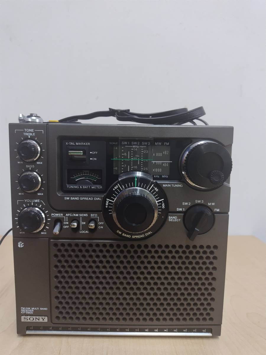 レシーバー]ソニー/SONY ICF-5900 スカイセンサー 5バンドマルチバンド 
