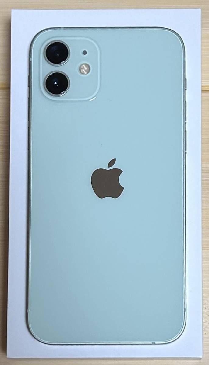 ☆ジャンク SIMフリー iPhone12 256GB グリーン ストア正規購入品
