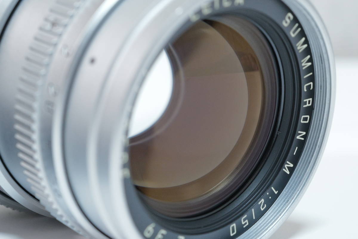 希少 Leica summicron 1:2/50 3rd ツノ付き シルバー 363XXXX番台 
