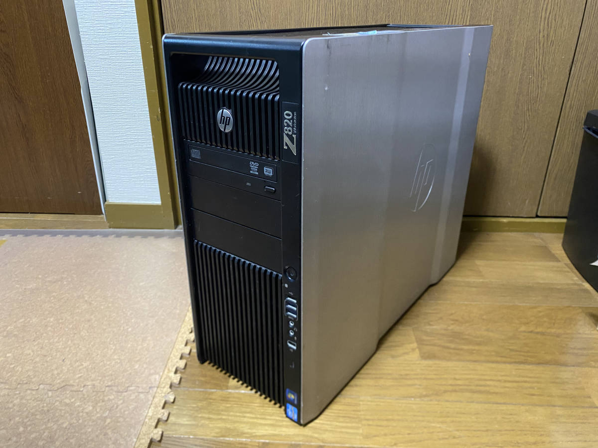 HP Z820 Workstation win10 Xeon E5-2687w x2CPU16コア32スレッド 水冷 SSD1枚 HDD2枚 メモリ64GB Quadro K4000