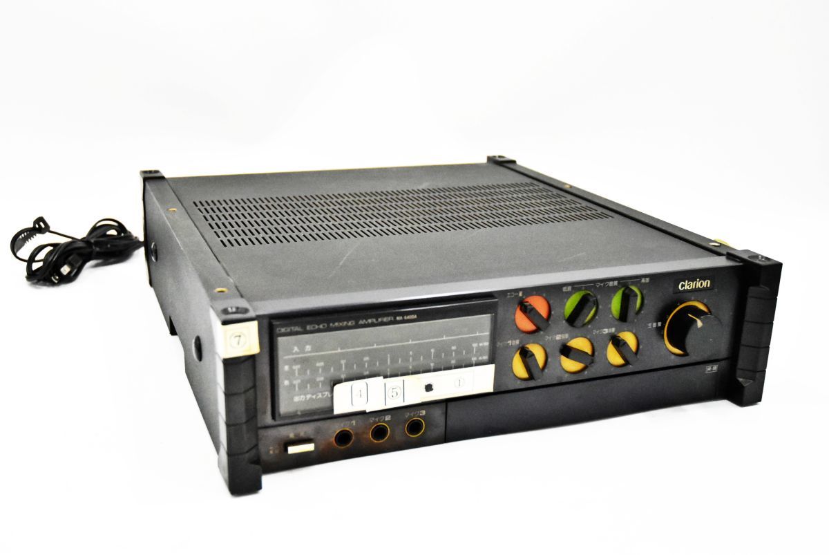 591L 0830S11) 1円～ Clarion クラリオン MA-6400A エコーミキシング