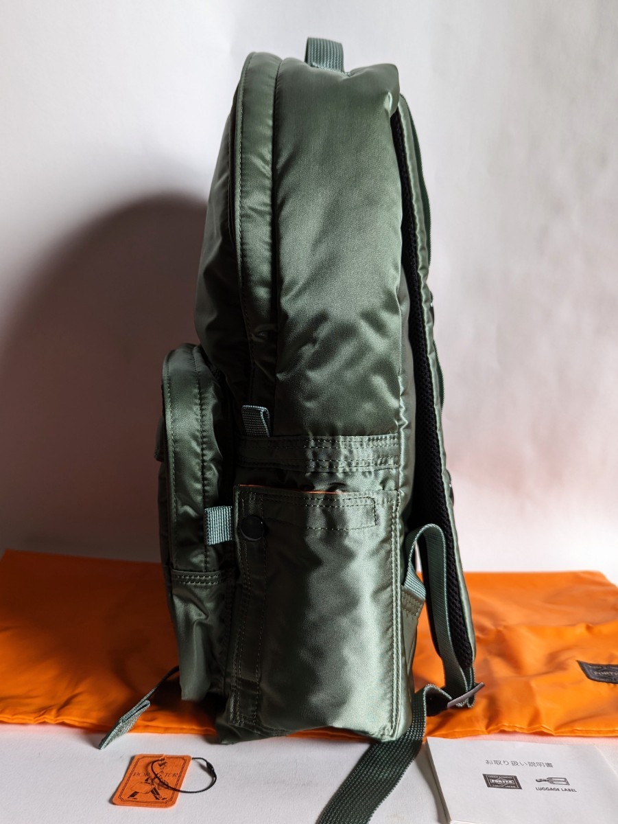 ☆未使用☆ PORTER デイパック リュック バッグ ポーター セージ