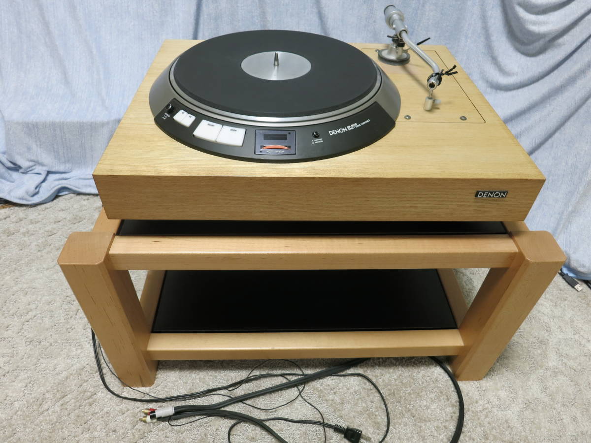 DENON デノン DP-6000 DK-100G ターンテーブル 中古