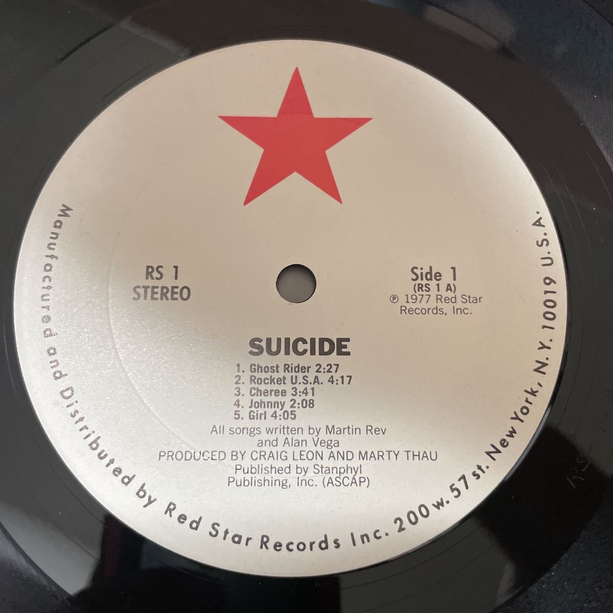 レコード 【アナログLP○輸入盤】マーティン・レヴ スーサイド