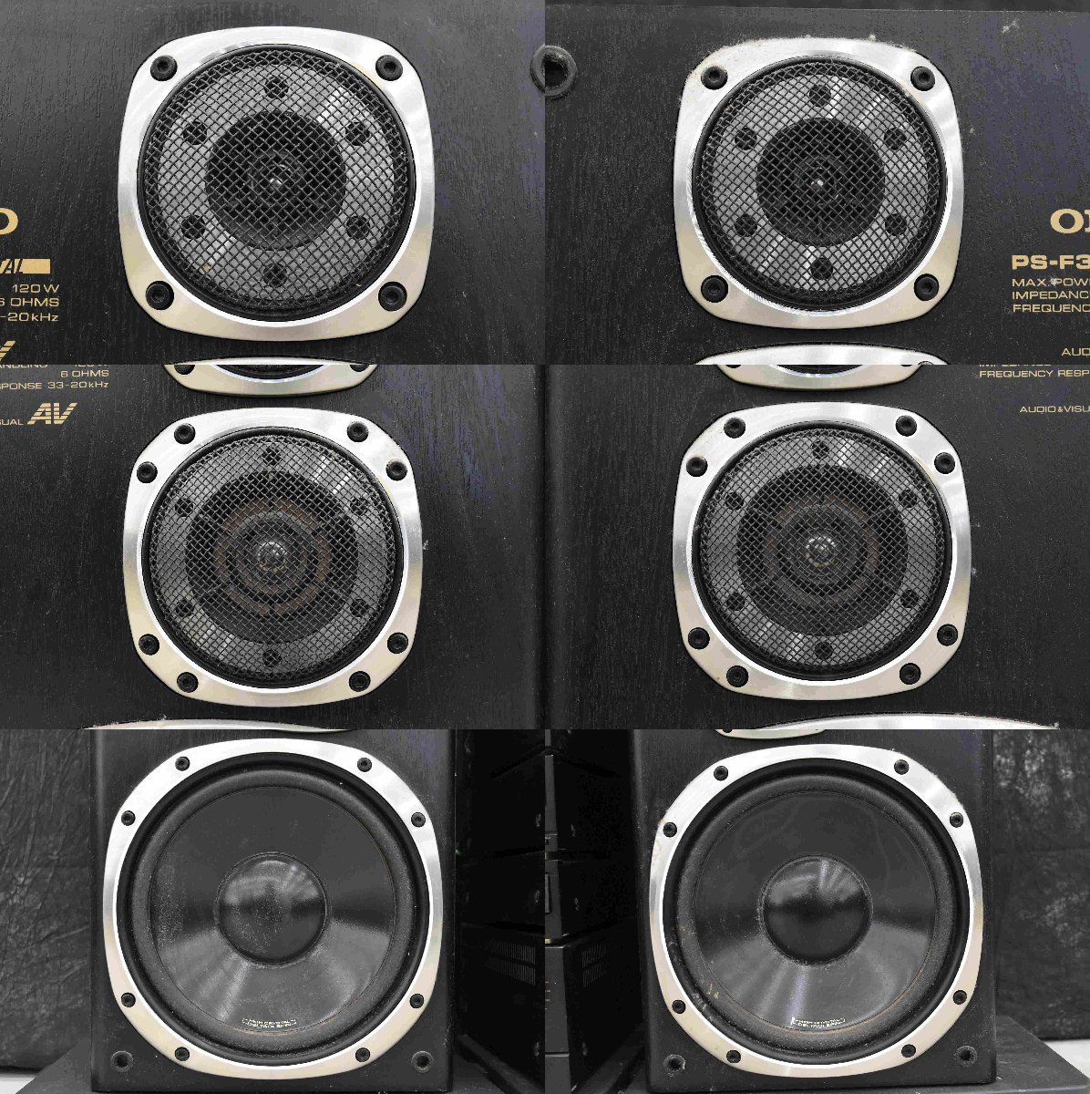 F☆ONKYO オンキョー PE-F33 PT-F77 PA-F55 DX-F33 PC-WF55 PS-F33