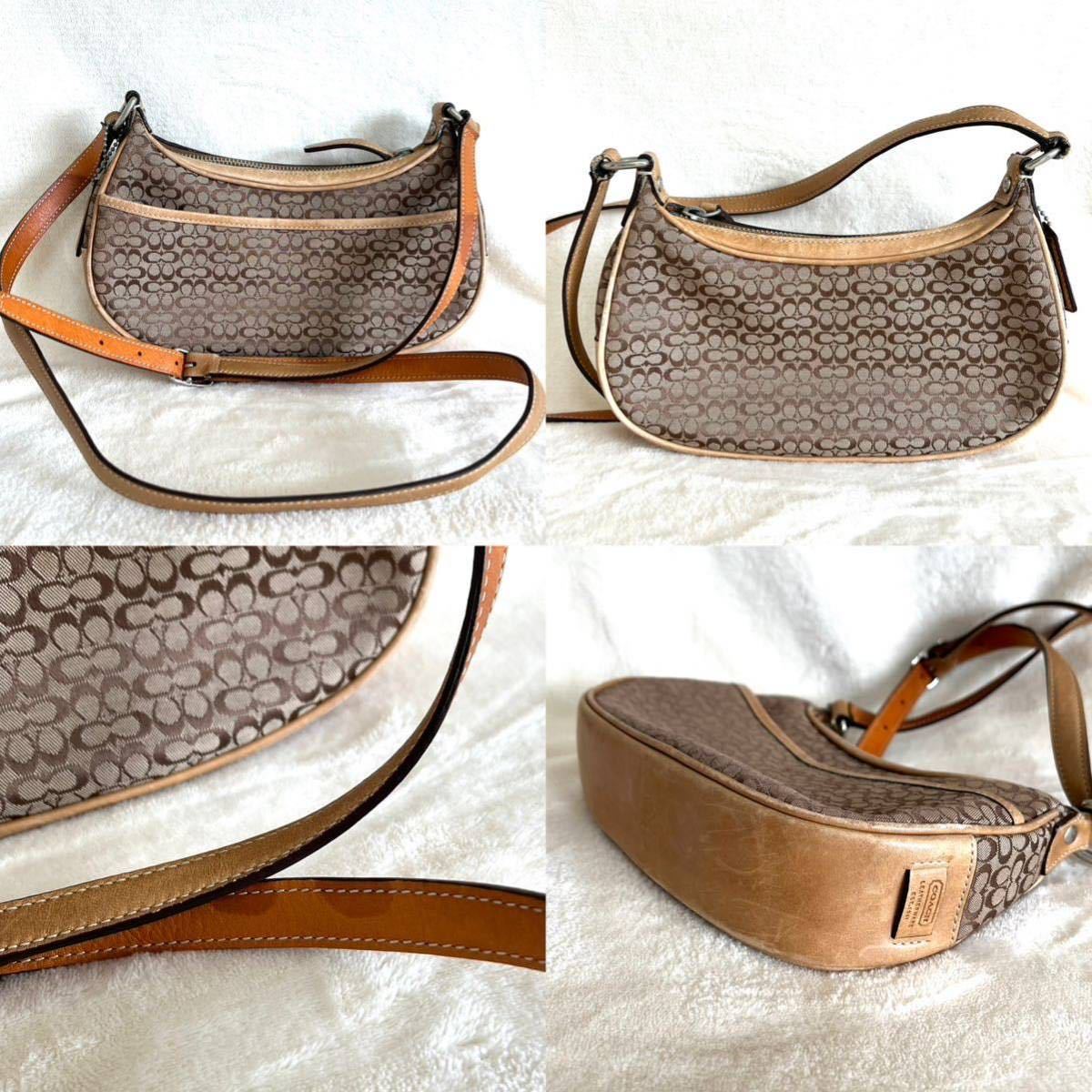 1円〜 COACH コーチ 3点まとめ シグネチャー アクセサリーポーチ ミニ 