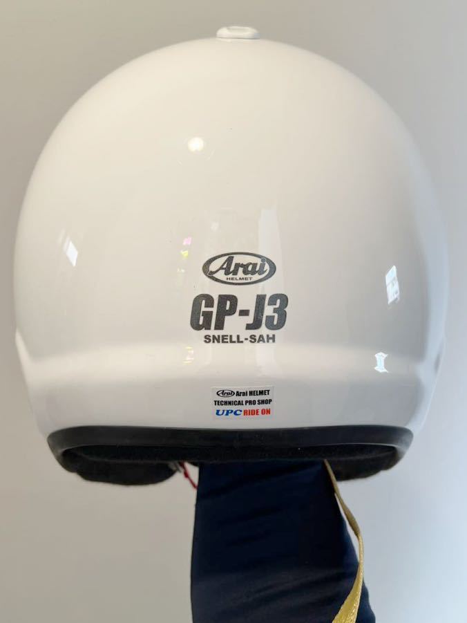 Araiアライ GP-J3 白 1回使用 極上美品ヘルメット 四輪 4輪 Araiアライ GP-J3 白 1回使用 極上美品ヘルメット 四輪 4輪