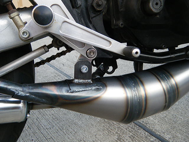 RZ250/350用 クロス右2本出しストリートチャンバー 【ゼス】 RZ250⁄350