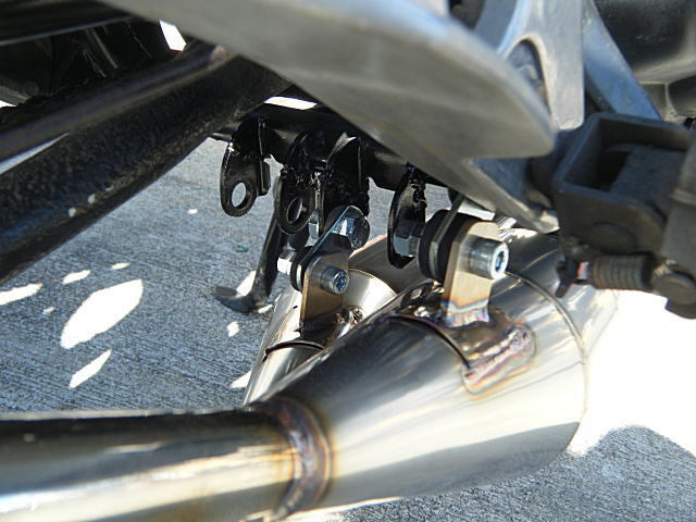 RZ250/350用 クロス右2本出しストリートチャンバー 【ゼス】 RZ250⁄350