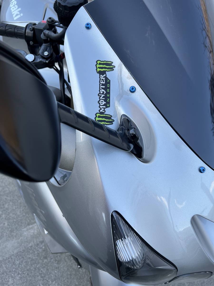 ZX-14 車検令和7年1月 3.48万km バーハン仕様 美車 無事故 ZZR 1400