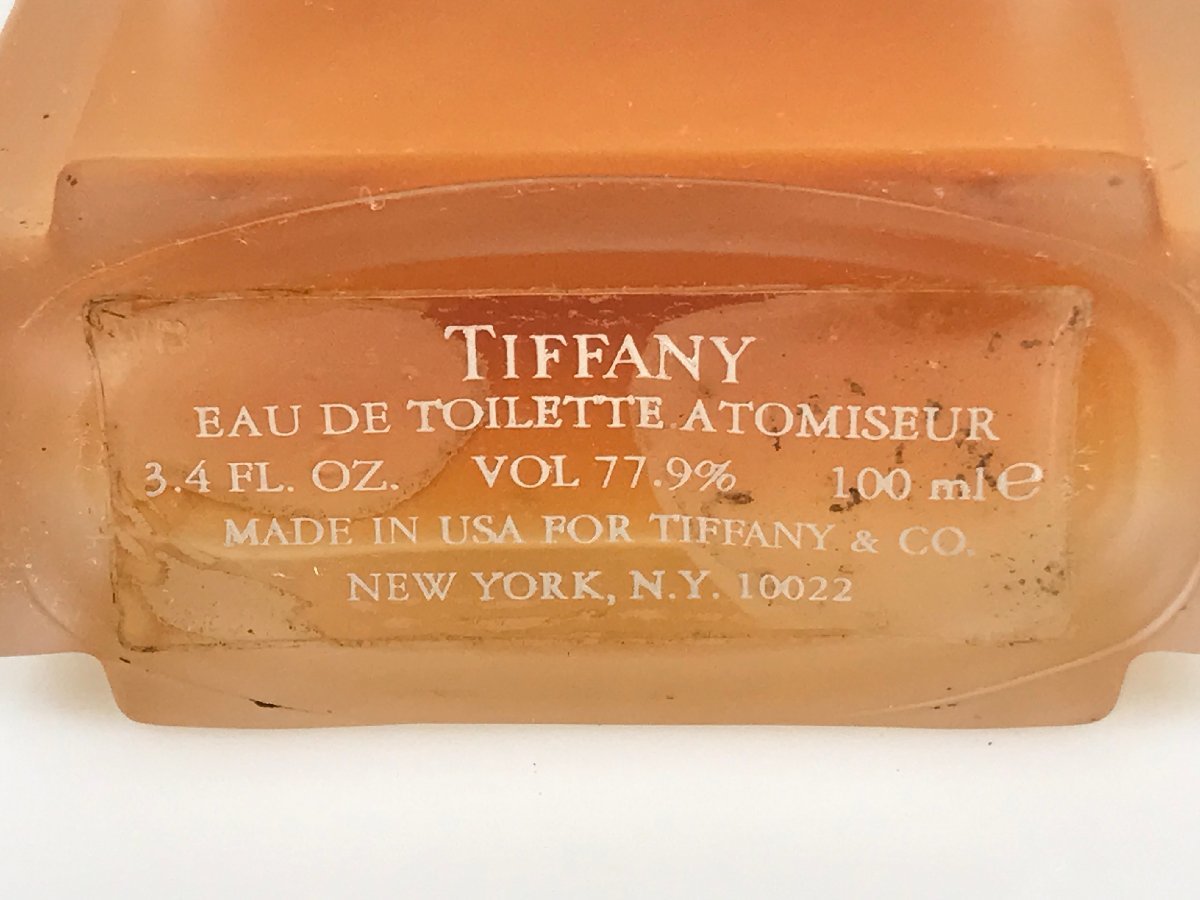 希少　廃盤品　満量　ティファニー　TIFFANY　オードトワレ　スプレー　100ml　YK-3836