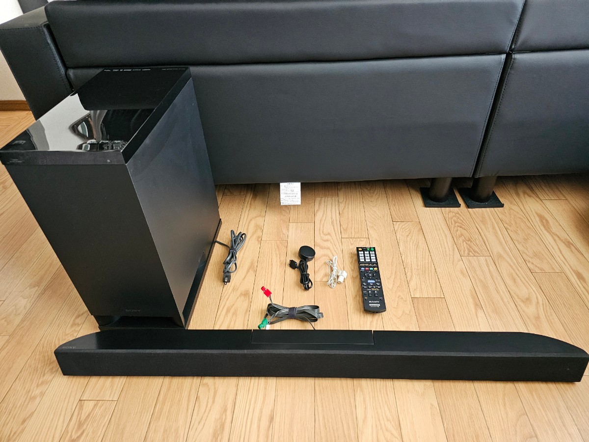 ★SONY ホームシアター サウンドバー スピーカー HT-CT350 3.1ch サブウーファー/ARC HDMI 3系統入力 bluetooth 光デジタル ドルビー DTS