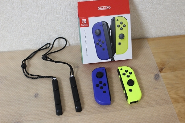 定番人気，100%新品 良品 任天堂 ジョイコン Nintendo Switch スイッチコントローラー Joy-Con ネオンイエロー ブルー(ニンテンドースイッチアクセサリー)｜売買されたオークション情報、yahooの商品情報をアーカイブ ニンテンドースイッチアクセサリー