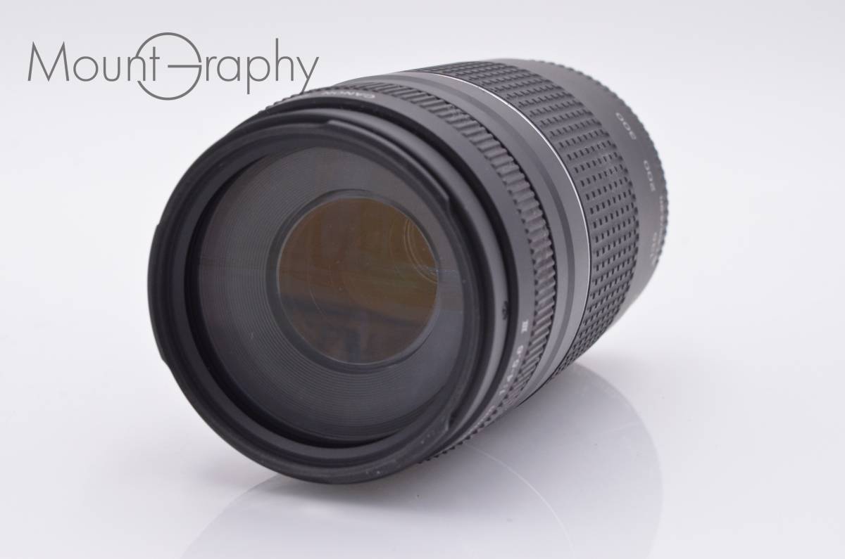 ★極上美品★ キヤノン Canon EF 75-300mm F4-5.6 III ★完動品★ #tk1016