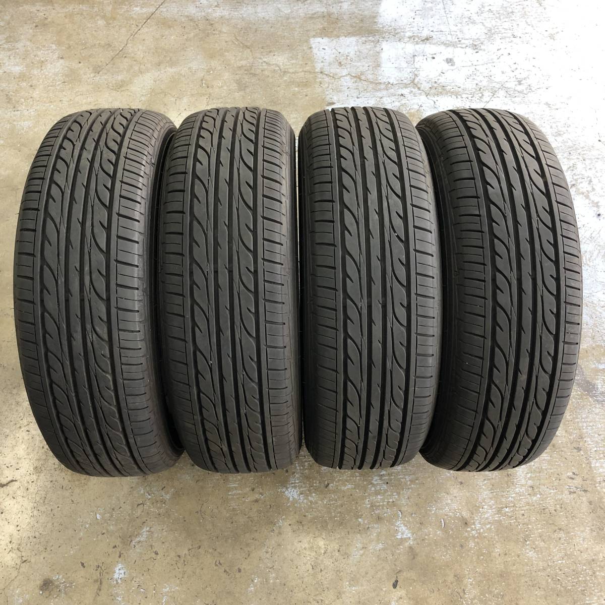 [W1991E] 195/65R15 ダンロップ EC202 2021年製 夏タイヤ 4本