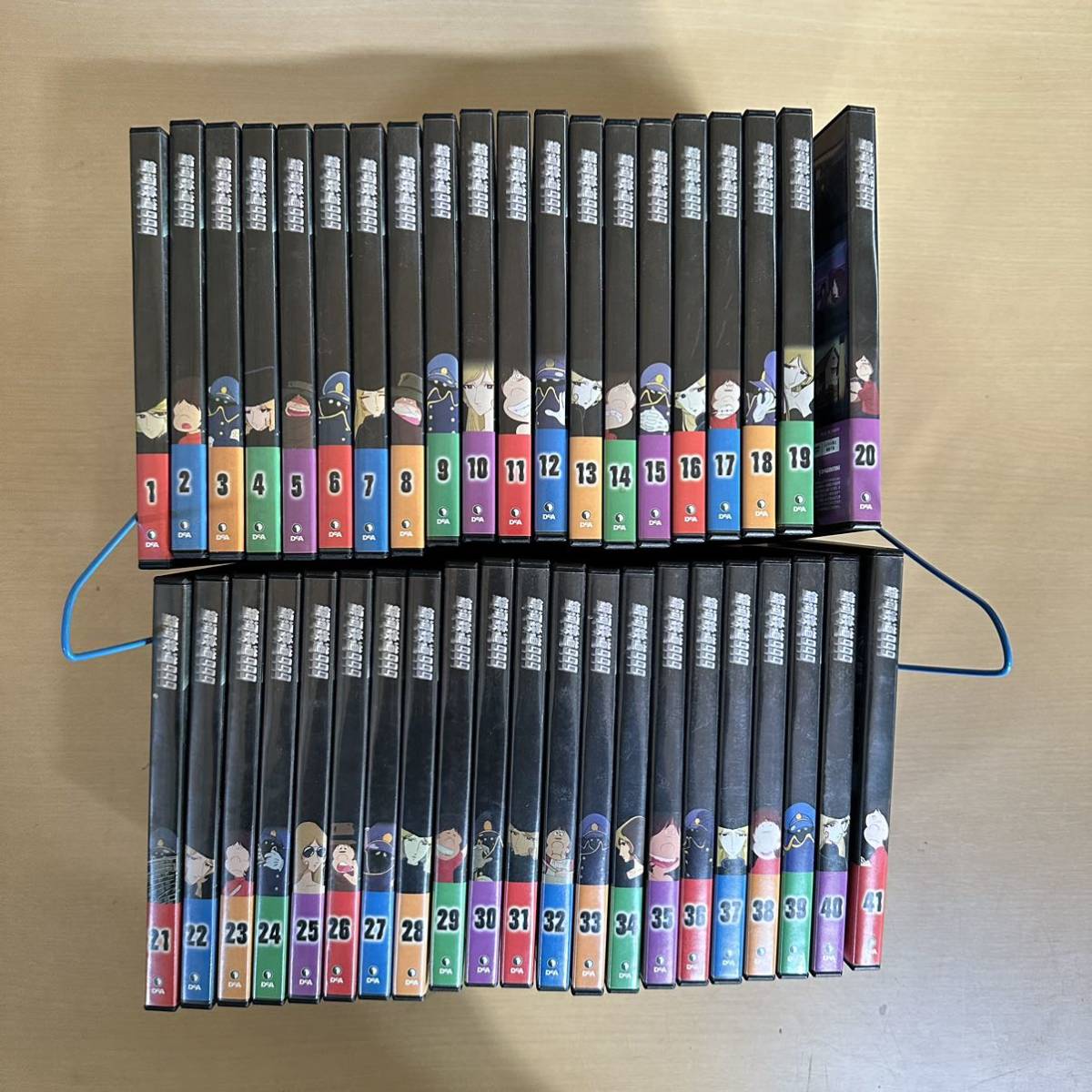 デアゴスティーニ　銀河鉄道999 DVDコレクション 全41巻　冊子付き DVD まとめ売り 隔週刊 銀河鉄道999 DVDコレクション 全41巻セット