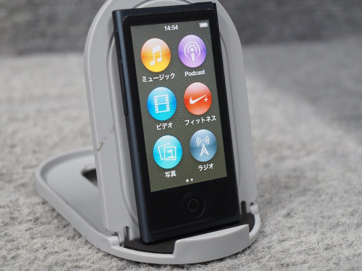 Apple iPod nano 第7世代 シルバー 中古品 動作確認済み A1446