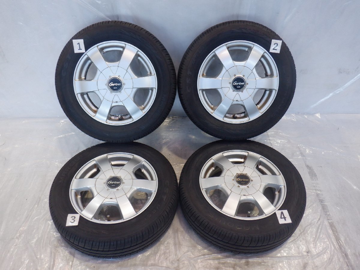 ☆20年製 山あり☆ 4H 100 4.00B +45 13インチ 社外品 BS製 BALMINUM