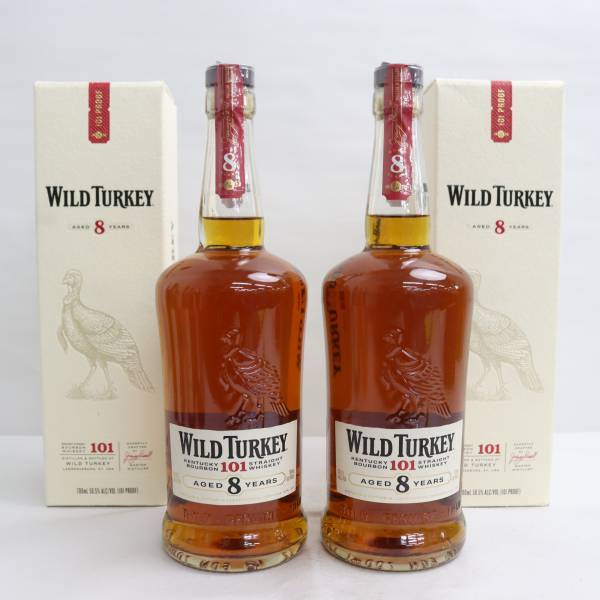 WILD 未開栓 洋酒 ワイルドターキー 8年 旧ボトル WILD TURKEY
