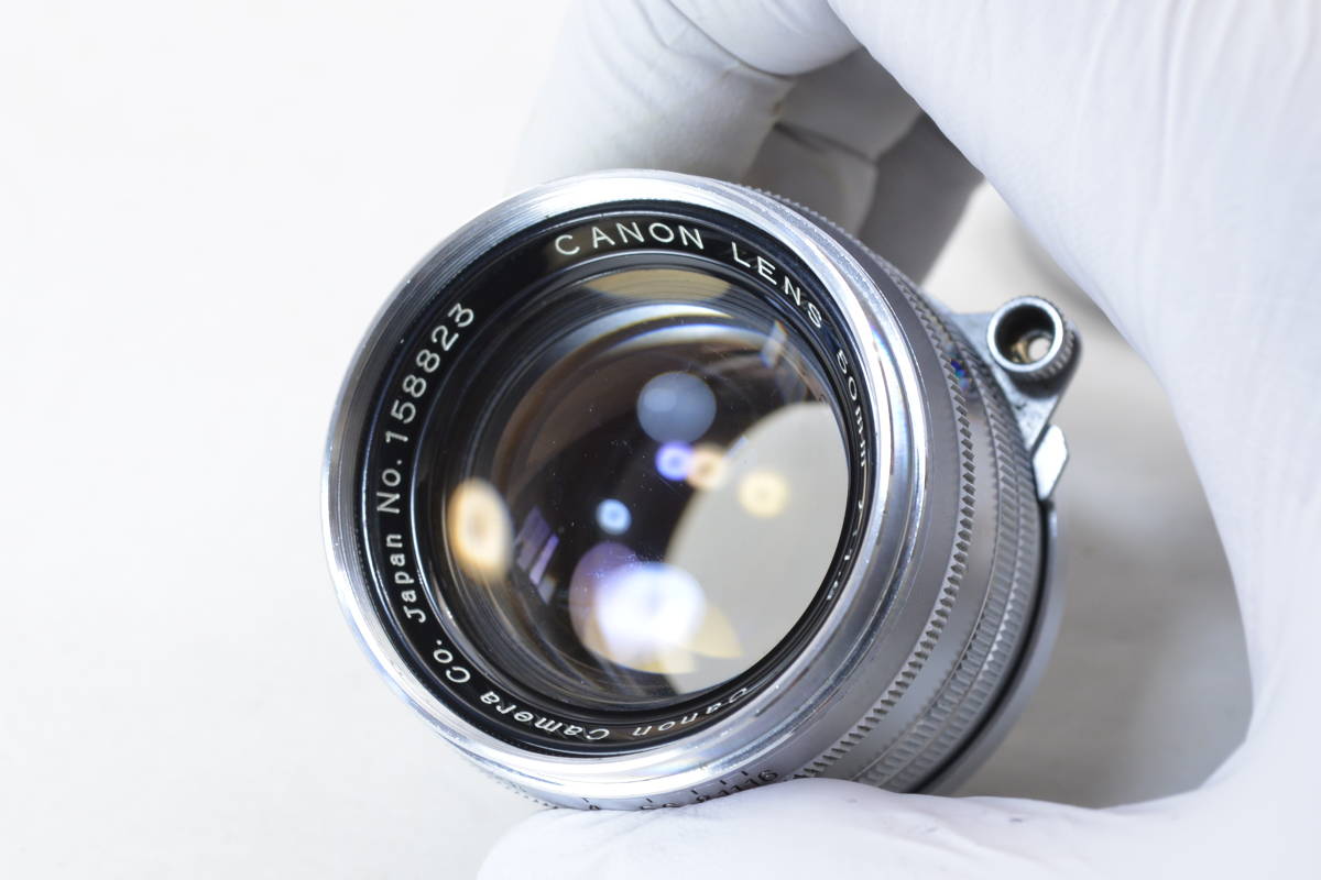 ecoま】キヤノン CANON LENS 50mm F1.8 no.158823 ライカLマウント