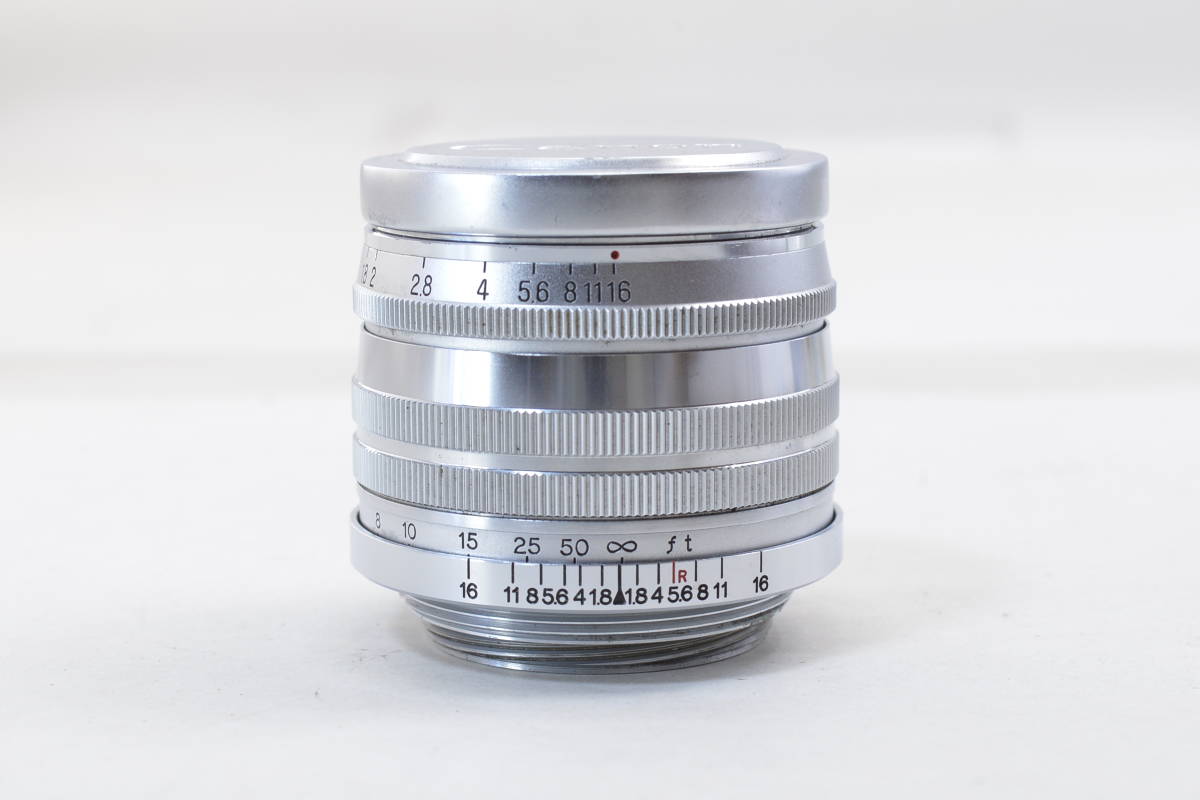 ecoま】キヤノン CANON LENS 50mm F1.8 no.158823 ライカLマウント