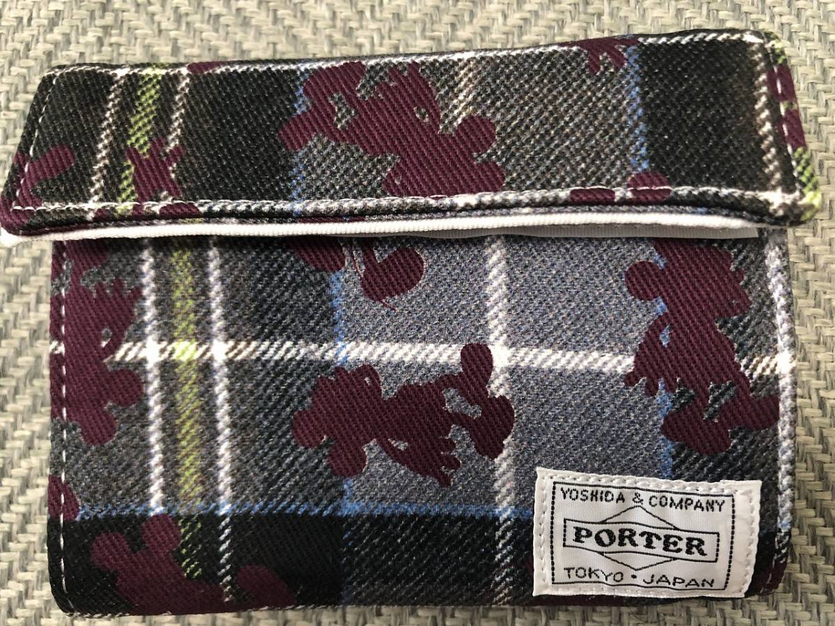 PORTER BEAMS LANDSCAPE PRODUCTS 財布 PORTER(ポーター) / 木目ウォレット/財布/--/BRW/メンズ |  中古品の PORTER×BEAMS ウォレット