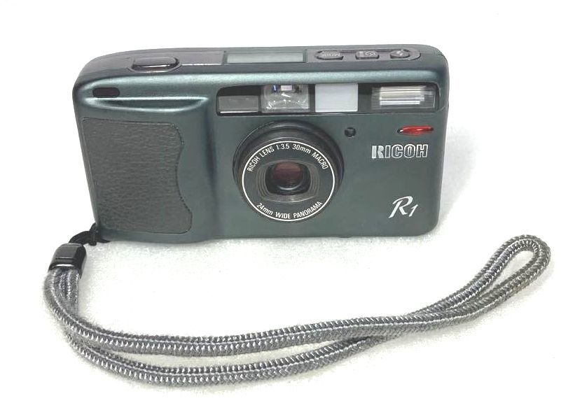 【動作品】美品 RICOH R1 コンパクトフィルムカメラ　動作確認済 ☆安心の動作確認済・かなり綺麗☆Ricoh R1 リコーコンパクトフィルム