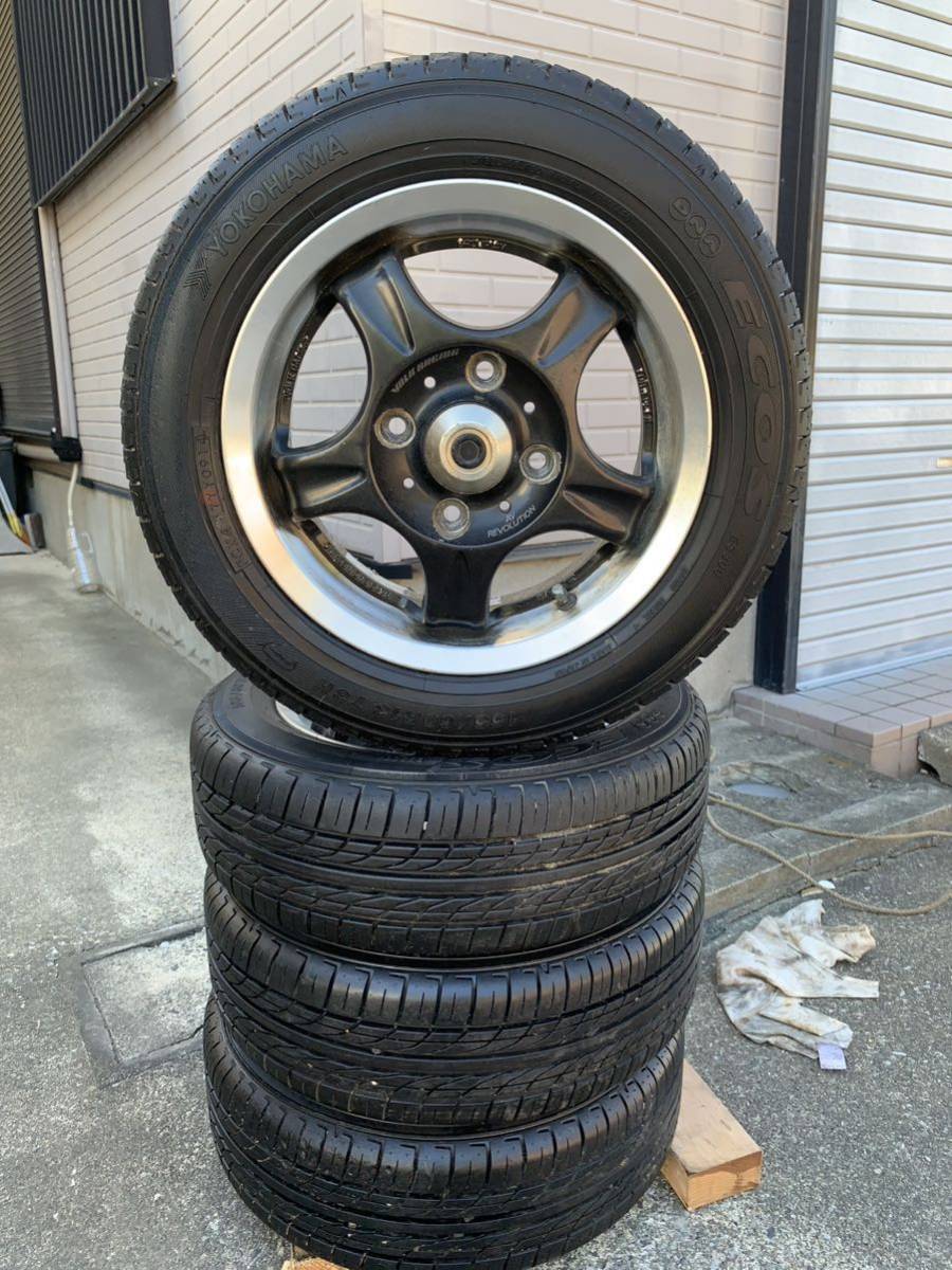 RAYS VOLK RACING .AV REVOLUTION 13インチ PCD110 4本ハブ径約6.2cm位 
