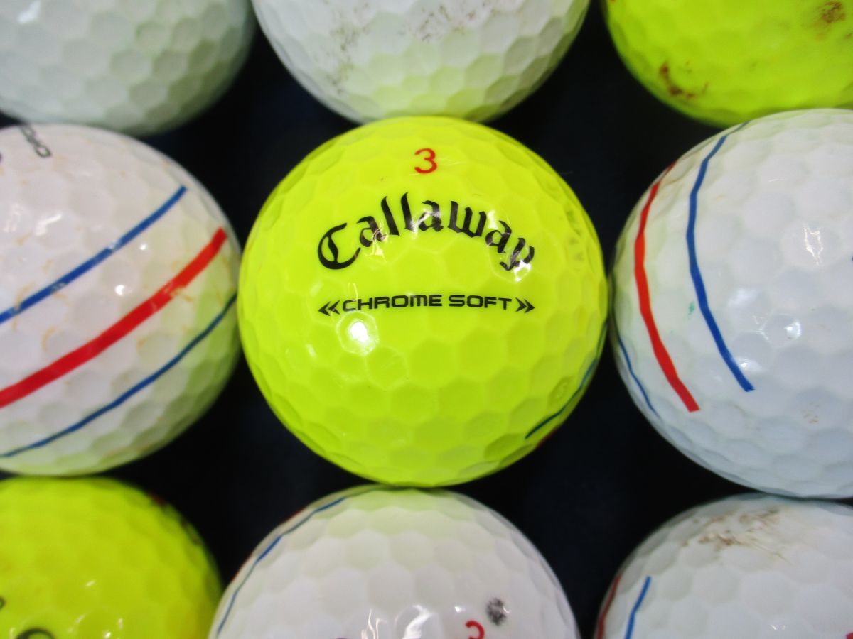 キャロウェイロストボールトリプルトラック他年式種類混合54個