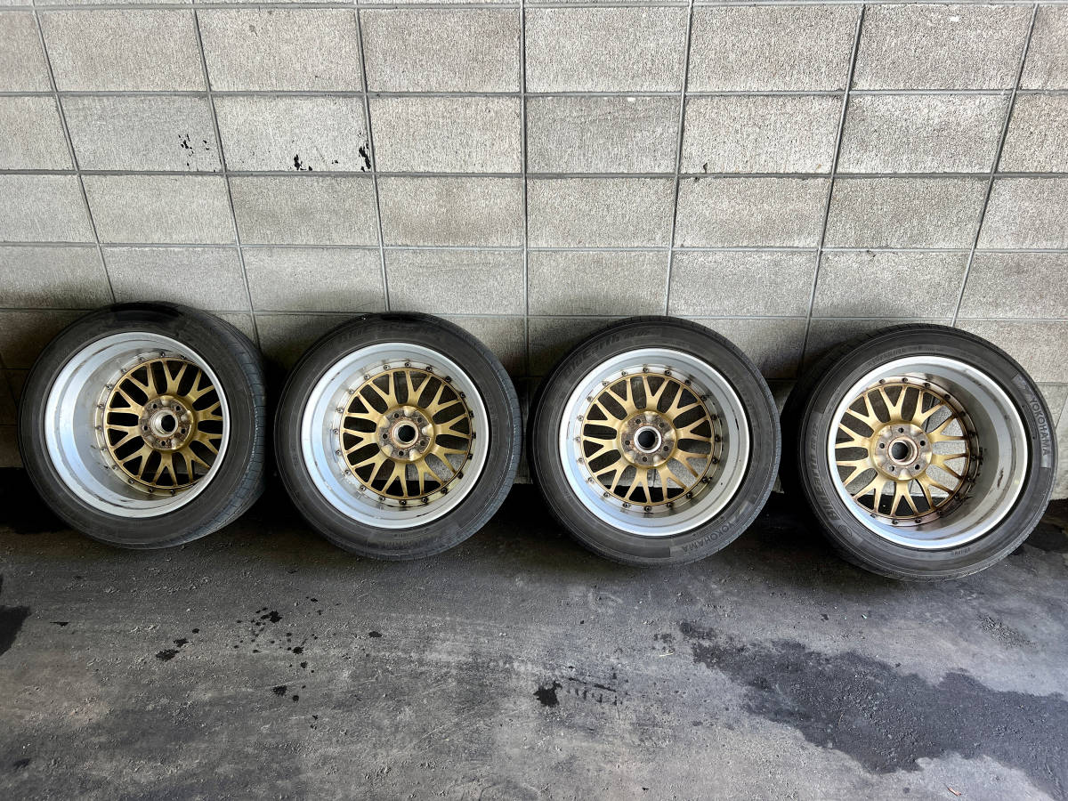 ♪ BBS LM LM095 FORGED 鍛造 18x7.5J +45 114.3 5H ブルーアース RV 
