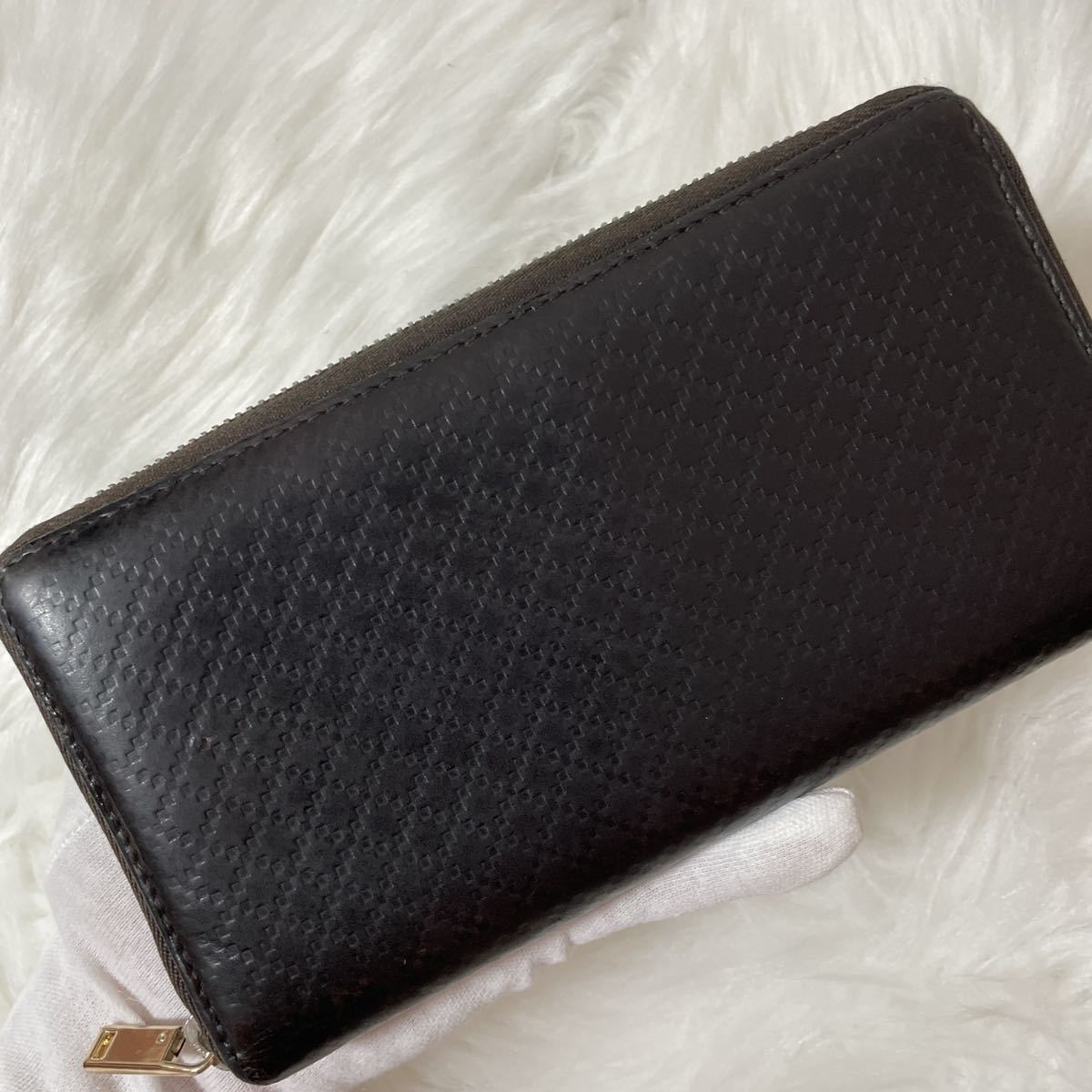 GUCCI グッチ 長財布 ラウンドファスナー レディース ラウンド 