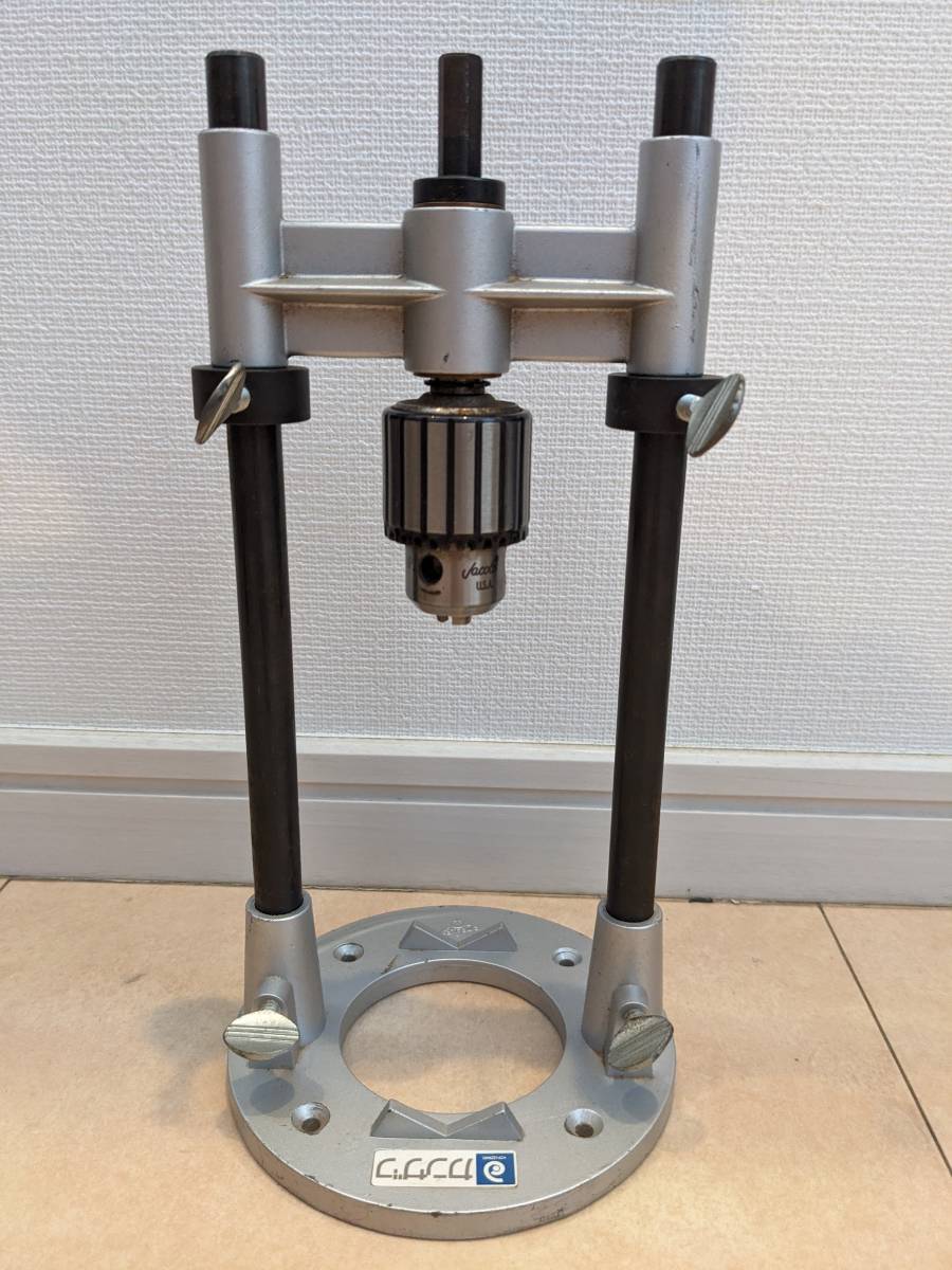 神沢鉄工 ドリルガイド kanzawa 神沢 DIY チャック 付き 41 ba 3/8-24 ドリルスタンド 木工