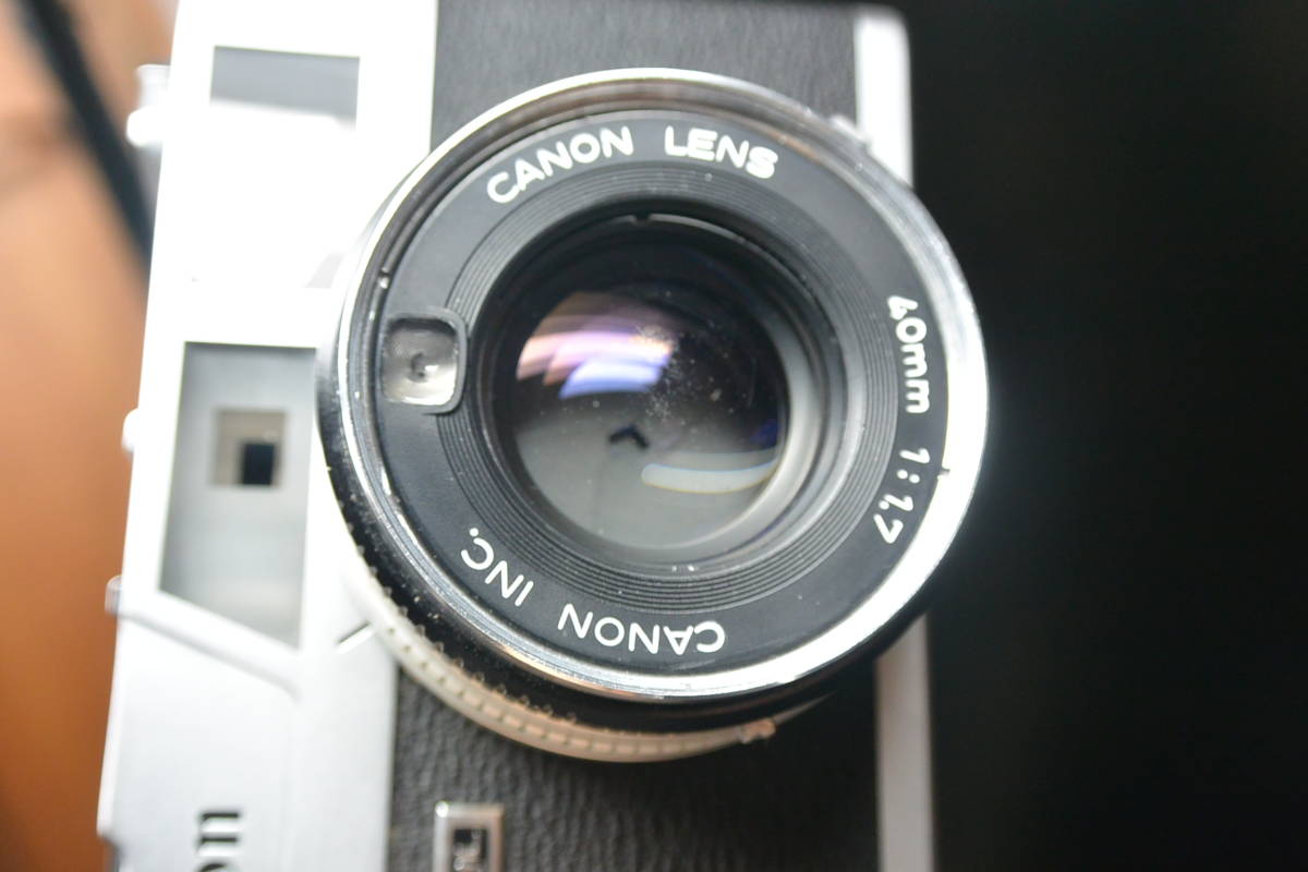 Canon Canon Canonet QL17 GIII 動作確認モルト貼替済 New Canonet