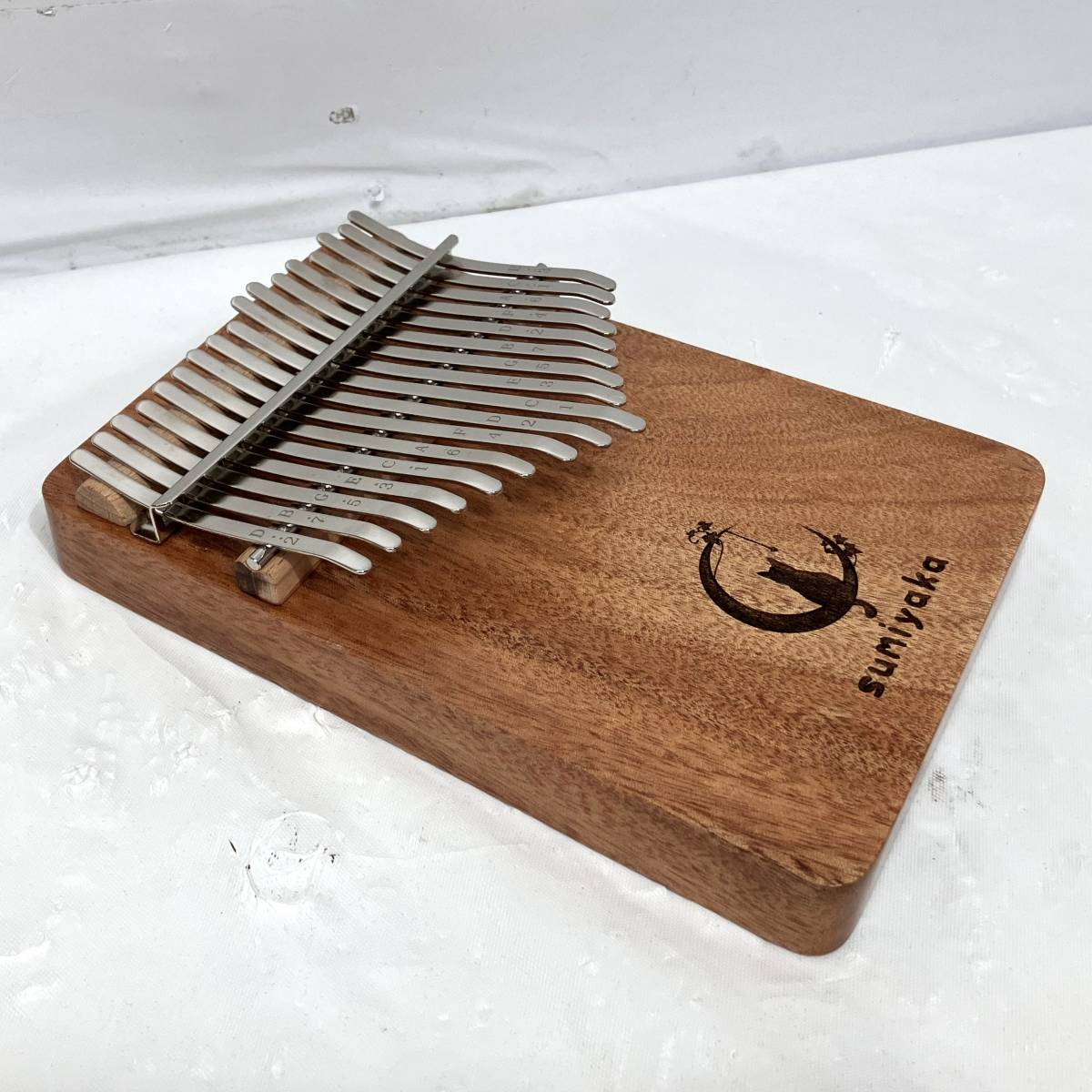 志木)【美品】2個セット sumiyaka/スミヤカ カリンバ 17キー 指ピアノ 