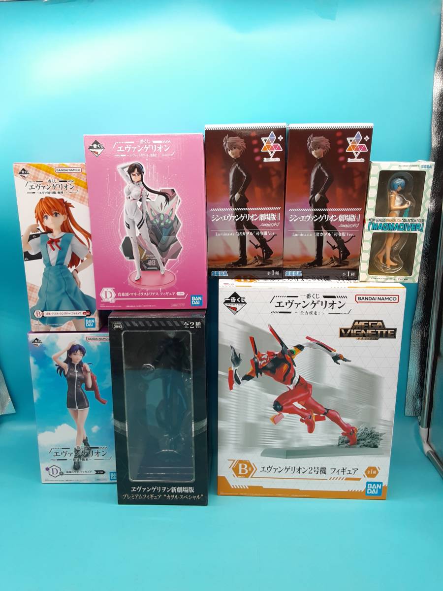 ta0903/10/29 未開封 同梱不可 新世紀エヴァンゲリオン フィギュアまとめ 惣流・アスカ・ラングレー 綾波 レイ他