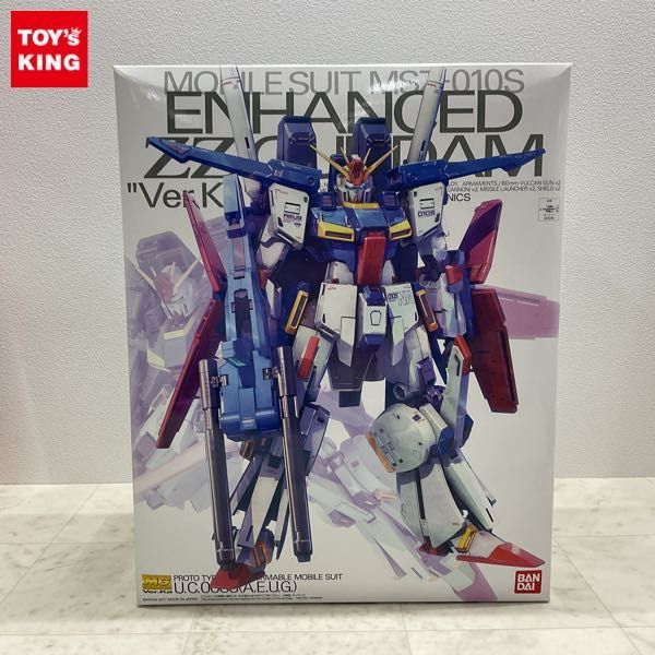 1円〜 バンダイ MG 1/100 機動戦士ガンダムZZ 強化型ダブルゼータ 